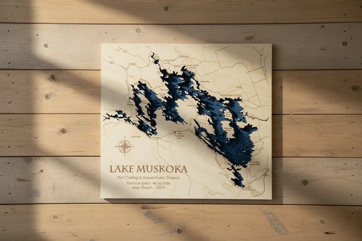 Lake map example 7