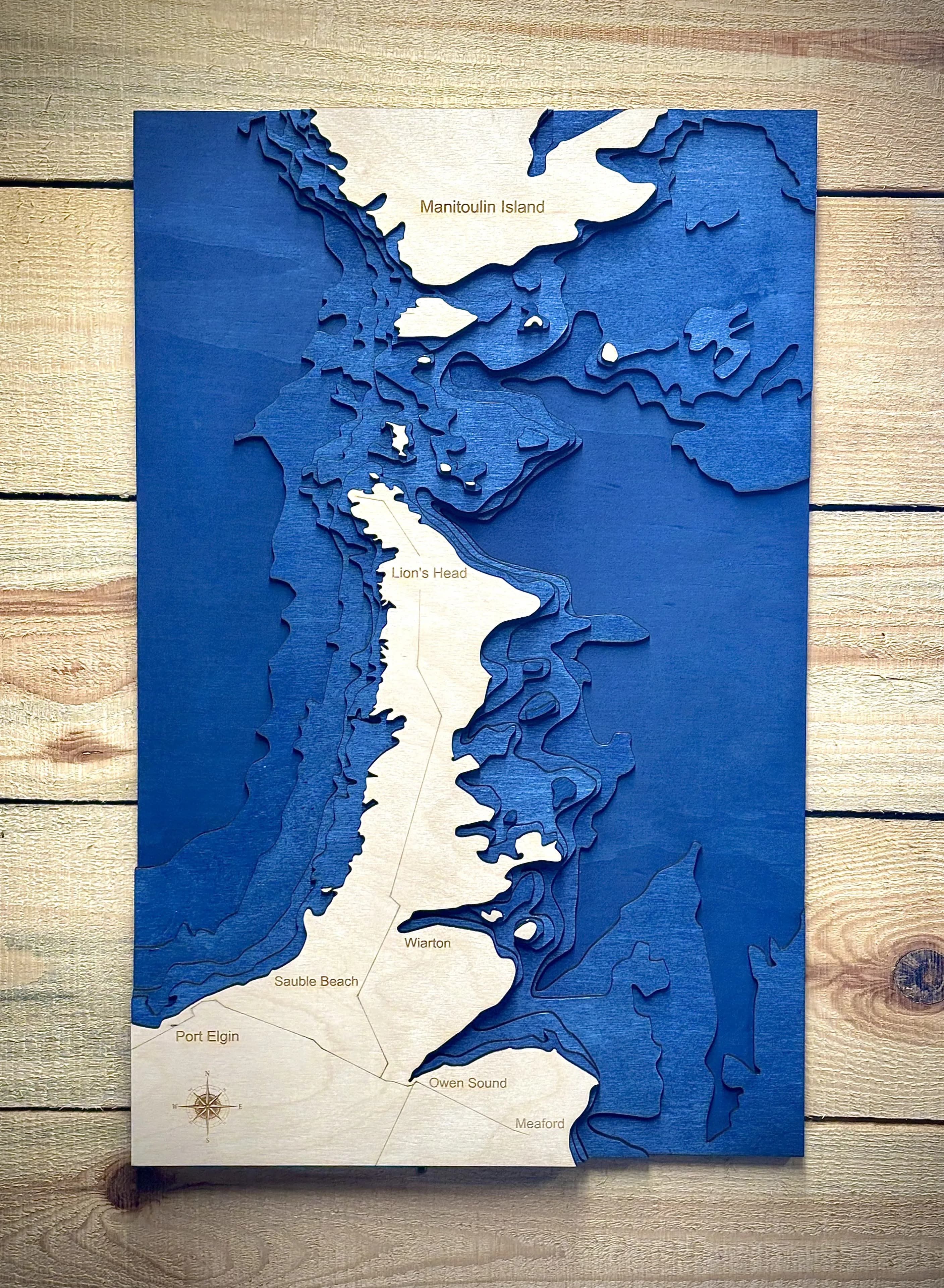 Lake map example 9